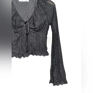 Altar D State Boston Bell Sleeve Lace Top thumbnail 6