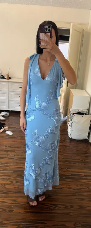 Hello Molly Embroidered Maxi Dress thumbnail 1