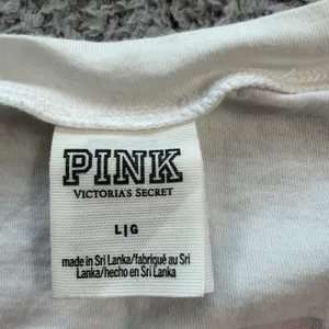 Victoria's Secret PINK Ohio State Buckeyes Sequin Brutus Pocket T-Shirt L White thumbnail 4