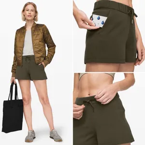 Lululemon On the Fly Short *Woven 2.5" in Dark Olive Size 4 thumbnail 5