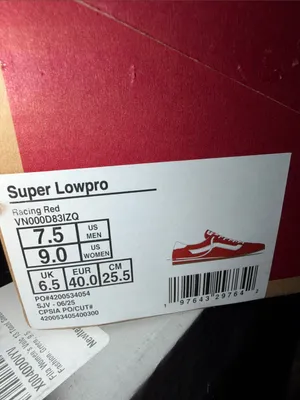 New VANS Super Lowpro Womens Shoes unisex 7.5 men’s 9 women’s thumbnail 11