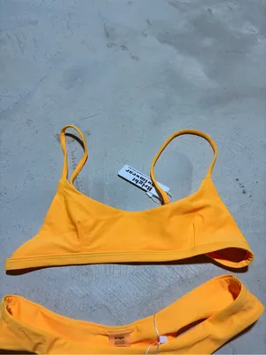 Bright swimwear NWT Women's Yellow Bikini Set Small thumbnail 2