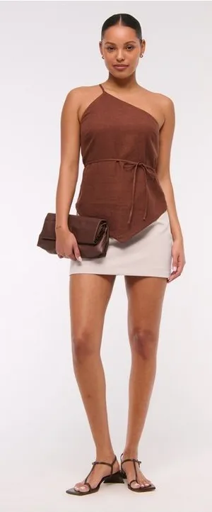 Abercrombie The Scarlett Mini Skort Size XL thumbnail 1