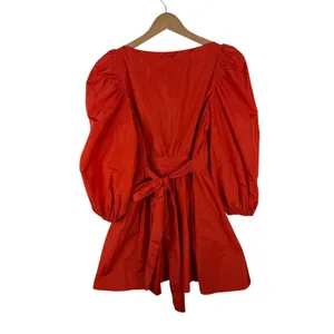 Cinq à Sept Delilah Mini‎ Dress Size 4 Fire Coral Fit and Flare Designer Party thumbnail 7