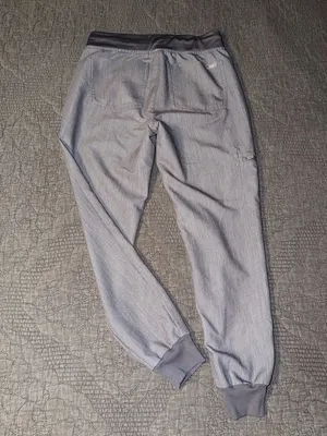 Figs Gray Women's Drawstring Jogger Pants thumbnail 3