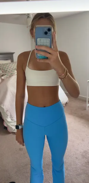 Aerie Blue Flair Leggings thumbnail 1