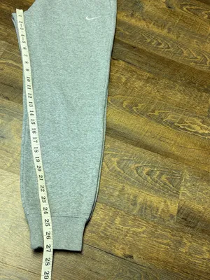 Nike Sportswear Phoenix Fleece High-Waist Joggers Womens Small Gray Sweatpants thumbnail 8