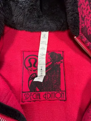 Lululemon Scuba Special Edition Sherpa Lined Hoodie Jacket Sz 10 Fleece Cozy Y2K thumbnail 8