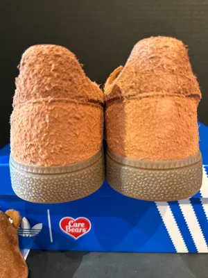 Rare Women’s Adidas handball Spezial “Care Bears” size 9w comes with care bear thumbnail 5