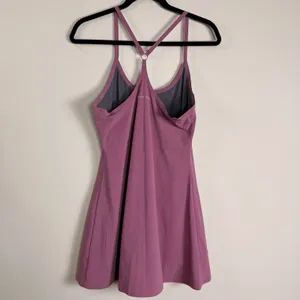 Outdoor Voices Exercise Dress Dusty Orchad Built-in Shorts Pockets Size Small thumbnail 2