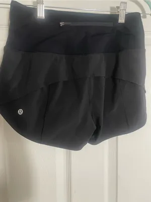 Lululemon Women's Black High-Waist Athletic Shorts Size 4 thumbnail 2