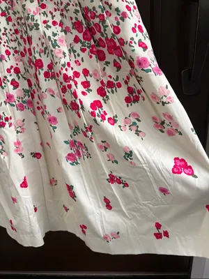 NWT Talbots RSVP Collection Rose Garden Fit & Flare Dress 2 Petite Retail $169 thumbnail 6