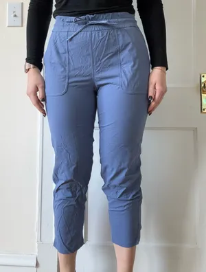Lululemon Dance Pants Cropped - blue thumbnail 1