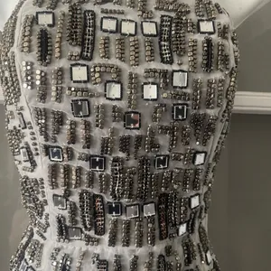 Topshop‎ Strapless Beaded Mini Dress thumbnail 6