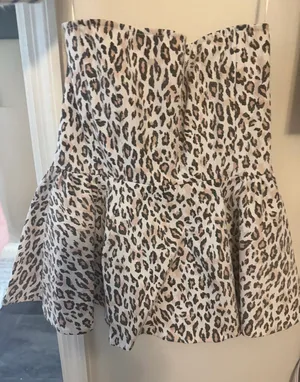 Leopard Top The Swank Company Multiple Size M thumbnail 1