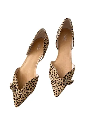 DR SCHOLLS Animal Print Calf Hair Flats Size 8 thumbnail 8