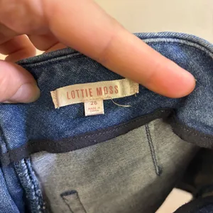 PacSun High Waist Blue Denim Shorts Size 26 thumbnail 4