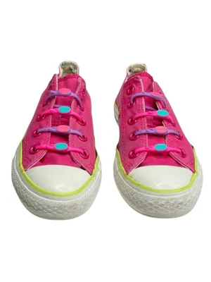 HTF: Converse™️ ✪ Chuck Taylor All Star Sneaker ✪ Fuchsia Pink ✪ No Lace Slip On thumbnail 8
