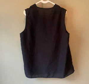 Black Sleeveless Top Size 2X thumbnail 3