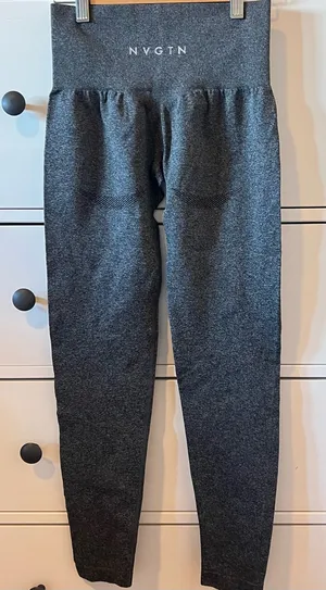 NVGTN 23” Gray Leggings thumbnail 1