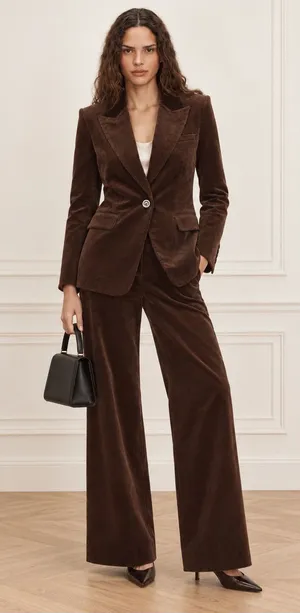 Veronica Beard Capucine Dickey Brown Corduroy Blazer Jacket Size 2 NWT thumbnail 1