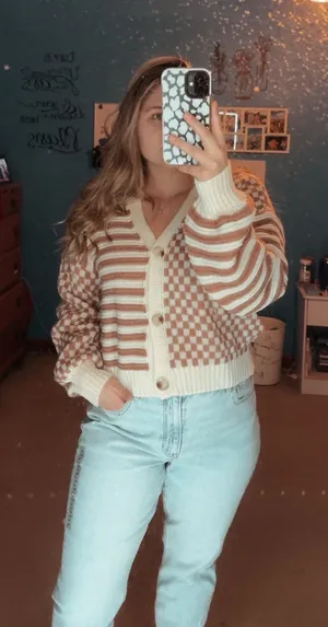 Shein Sweater Cropped thumbnail 1