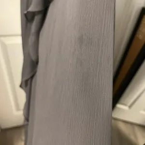 David's Bridal Grey Strapless Bridesmaid Dress Size 2 thumbnail 2