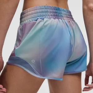 Lululemon Hotty Hot High Rise Short Athletic Shorts Chroma Drift Blue 14 NWT thumbnail 5