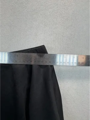 Made By Johnny Black Flared Skater Skirt Women’s Medium Made in USA thumbnail 4