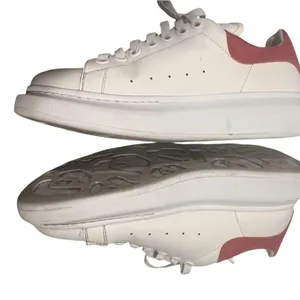Alexander McQueen Platform Sneakers in White and Red Size 8 thumbnail 6