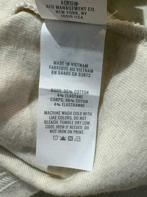 Aerie Long Sleeve Scoop Back Long Sleeve T-Shirt | Size: Small thumbnail 4