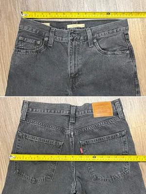 Levi’s Premium Baggy Dad Jeans 26 Boot Barn Black Big E $128 thumbnail 8