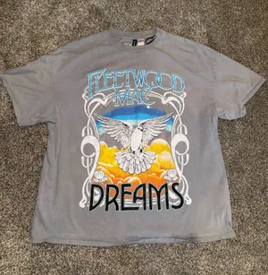 Divided Fleetwood Mac Dreams Dove Graphic Oversized T-Shirt thumbnail 1
