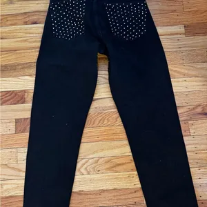 Stylish Black Studded Pants thumbnail 4
