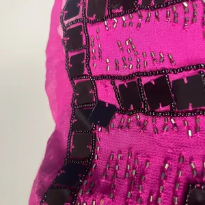 Free People SPEAK EASY Size 4 Pink Sequins Beads Mini NEW FLAWED thumbnail 13