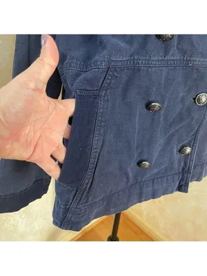 Free People We The Free Viva Surplus Denim Jean Jacket in Starless Sky Sz M thumbnail 7