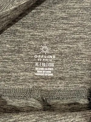 aerie Heather Gray Legging pant joggers thumbnail 6