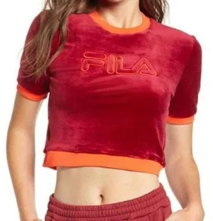 FILA Rare Emiliana Velour Ringer thumbnail 1