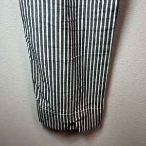 Brandy Melville John Galt Tilden Pants Black White Stripe High Rise School Small thumbnail 11