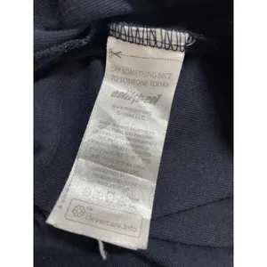 Edikted Women's Navy Blue Long Sleeve Basic Cropped T Shirt Tee Top Size XL thumbnail 7