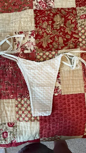 shein shell triangle bikini set thumbnail 5