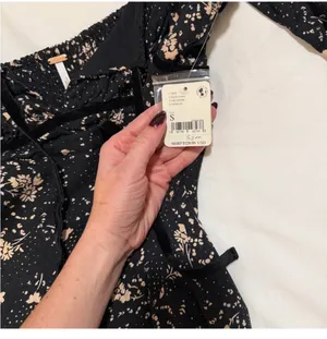 Free People Tess Floral Mini Dress thumbnail 3