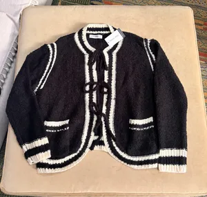 In the Beginning Tie front cardigan thumbnail 1