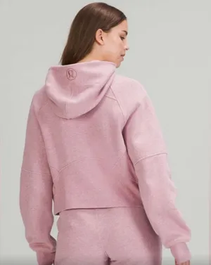 Light pink Lululemon scuba hoodie thumbnail 1