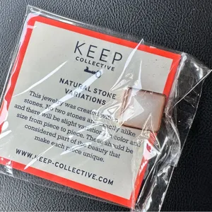 Keep Collective Charm Quartz Pyramid New Pink thumbnail 3