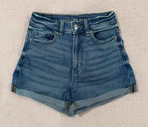 American Eagle High-Waisted Denim Shorts thumbnail 3