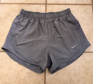 Nike Dri-FIT Gray Running Shorts thumbnail 1
