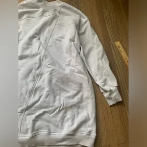 Lululemon broken beats sweater dress XS alpine white thumbnail 4