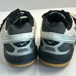 Mizuno Wave Supersonic Womens 8 Volleyball Shoes‎ White Black V1GC18400 thumbnail 9