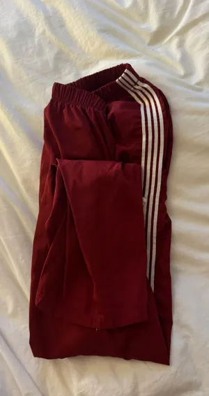 Edikted Track Pants In Red thumbnail 3